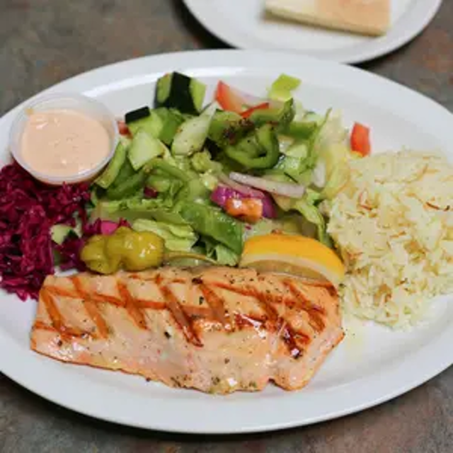 Salmon Plate.